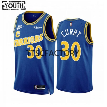 NBA Golden State Warriors Trikot Stephen Curry 30 Jordan 2022-23 Classic Edition Royal Swingman - Kinder